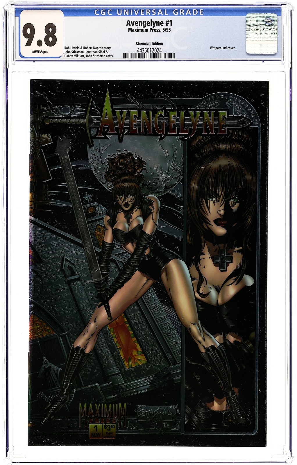 Avengelyne 1A Stinsman Chromium CGC 9.8 1995 4435012024