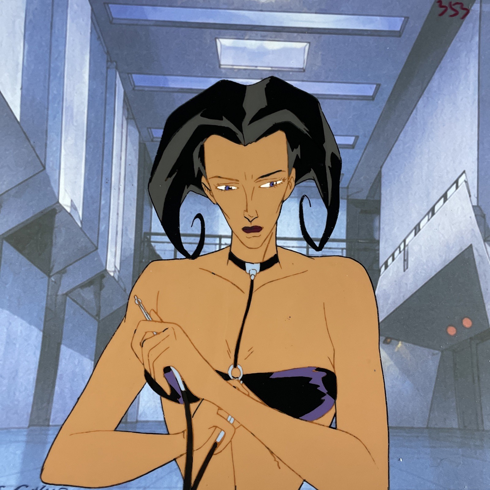 AEON FLUX Animation Cel MTV Anime  Vintage Production Art Cartoon 90’s I10