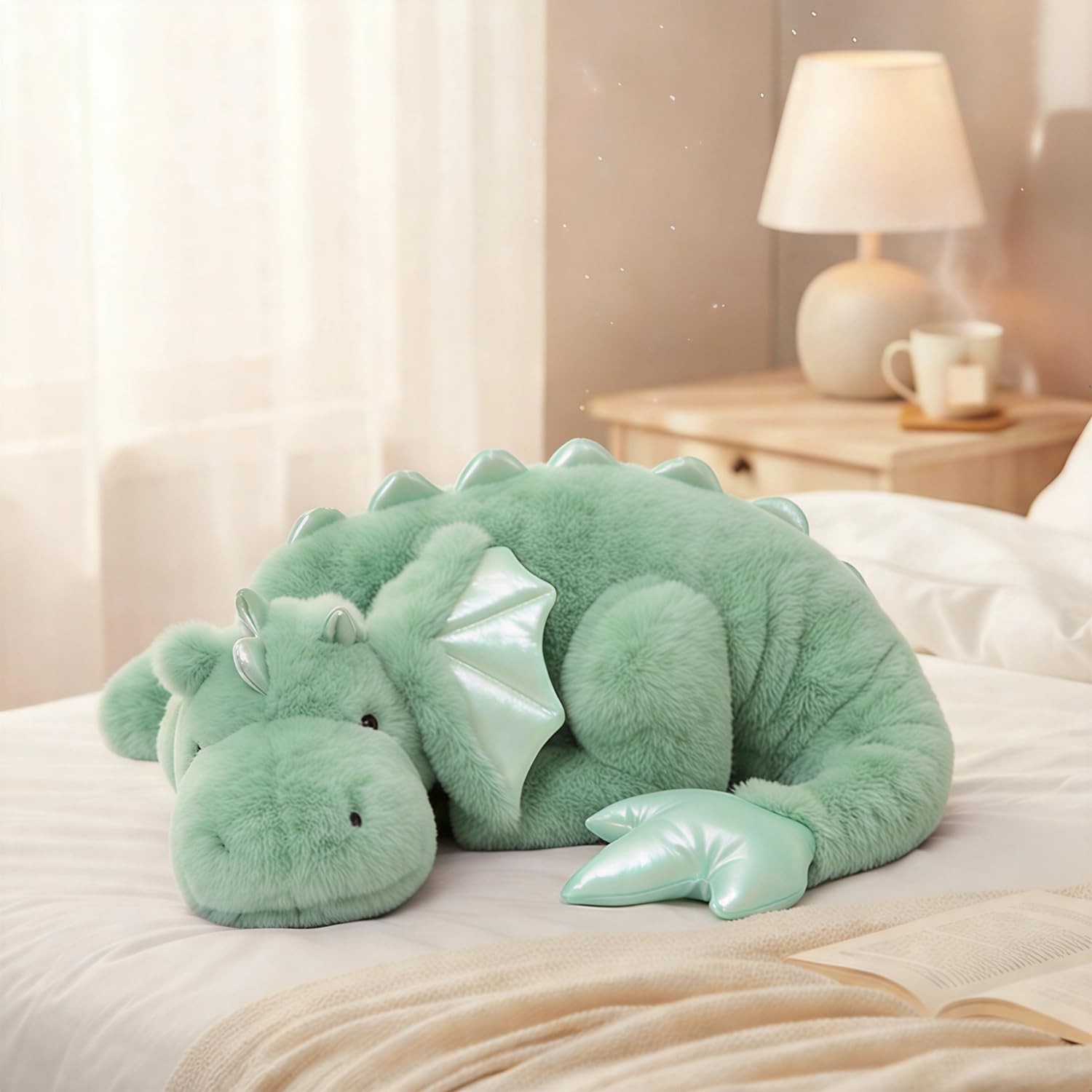 ARELUX Large 36in Green Pterosaur Dinosaur Plush Stuffed Animal