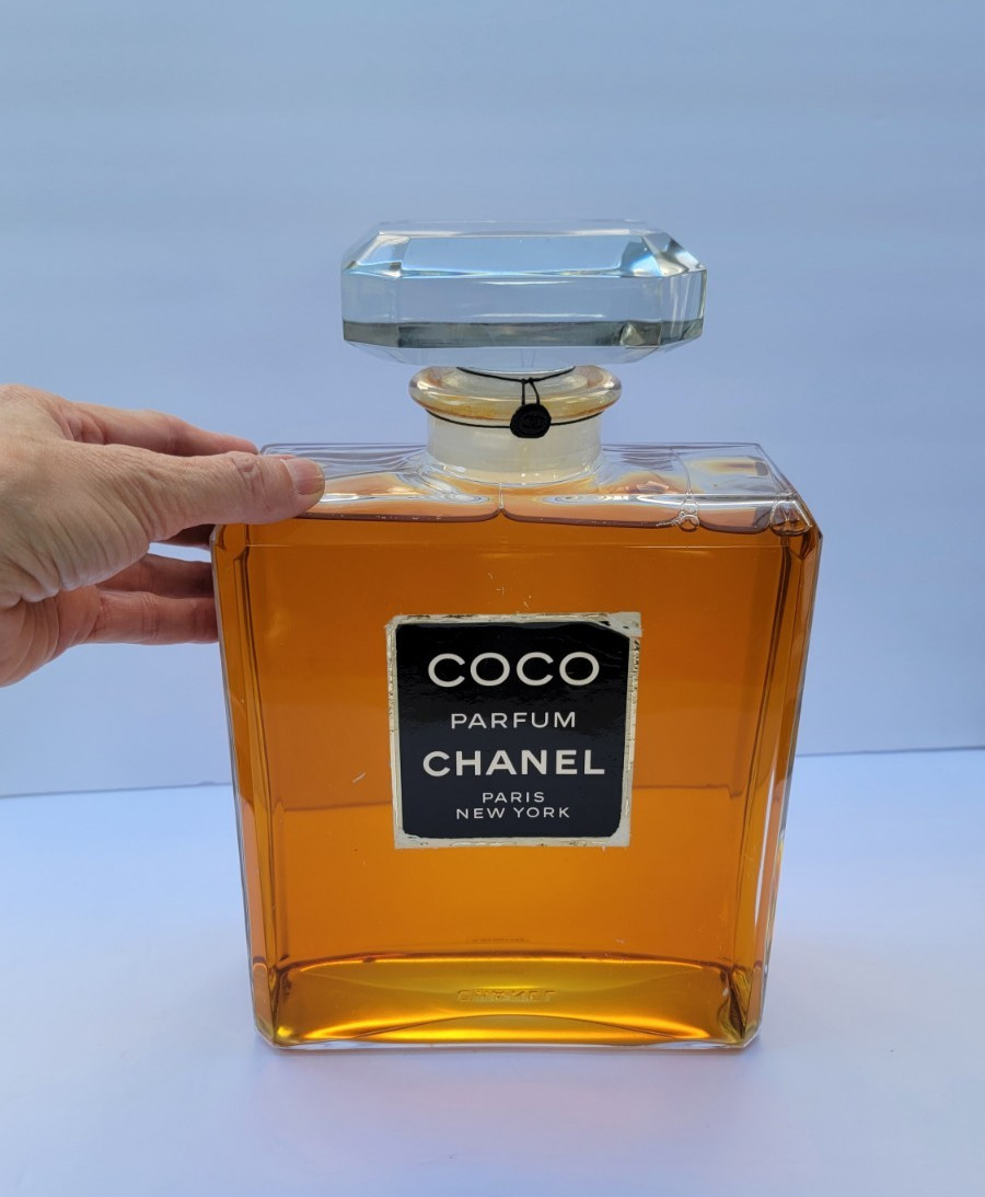 CHANEL large Coco factice, authentic, rare, vintage perfume bottle DISPLAY ONLY CHANEL large Coco factice, authentic, rare, vintage perfume bottle DISPLAY ONLY