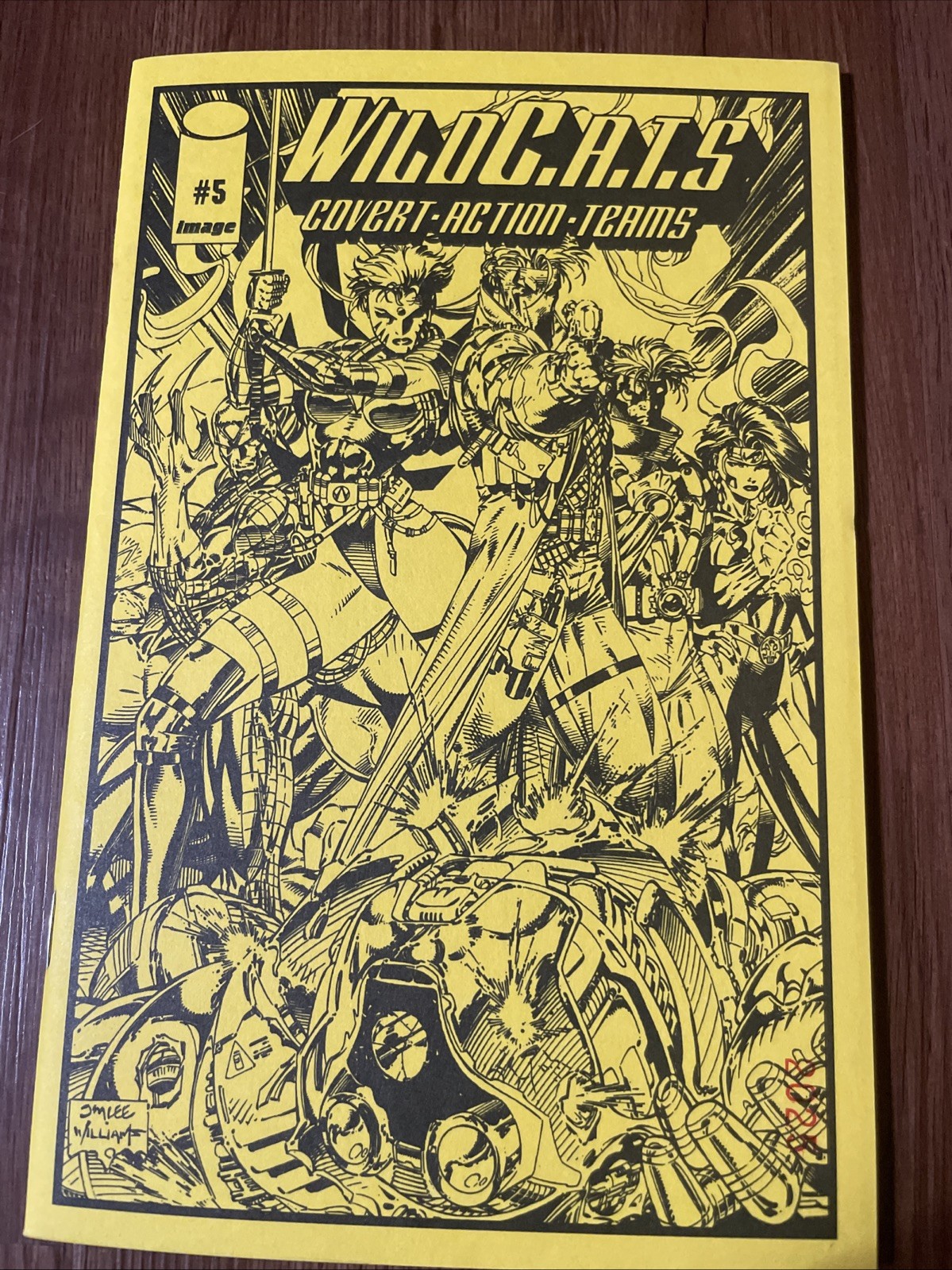 Image Comics WILDCATS COVERT ACTION TEAMS  Ashcan #5 1993 - #2025 of 5000 NM+