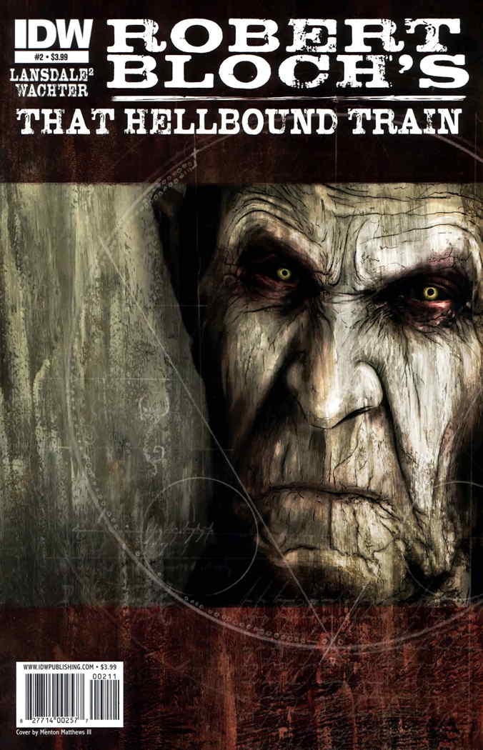 That Hellbound Train #2 VF; IDW | Robert Bloch - w/Bag+Board