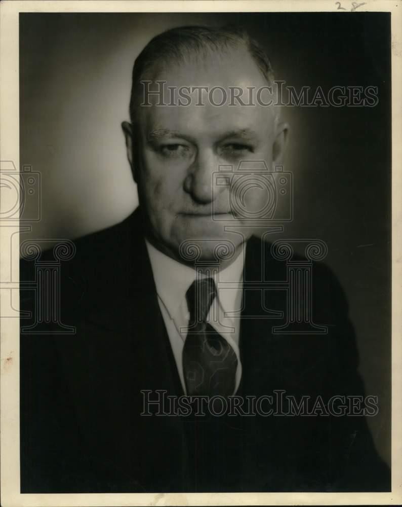 1949 Press Photo C.W. McKenzie, Superintending Engineer- Mississippi Shipping Co