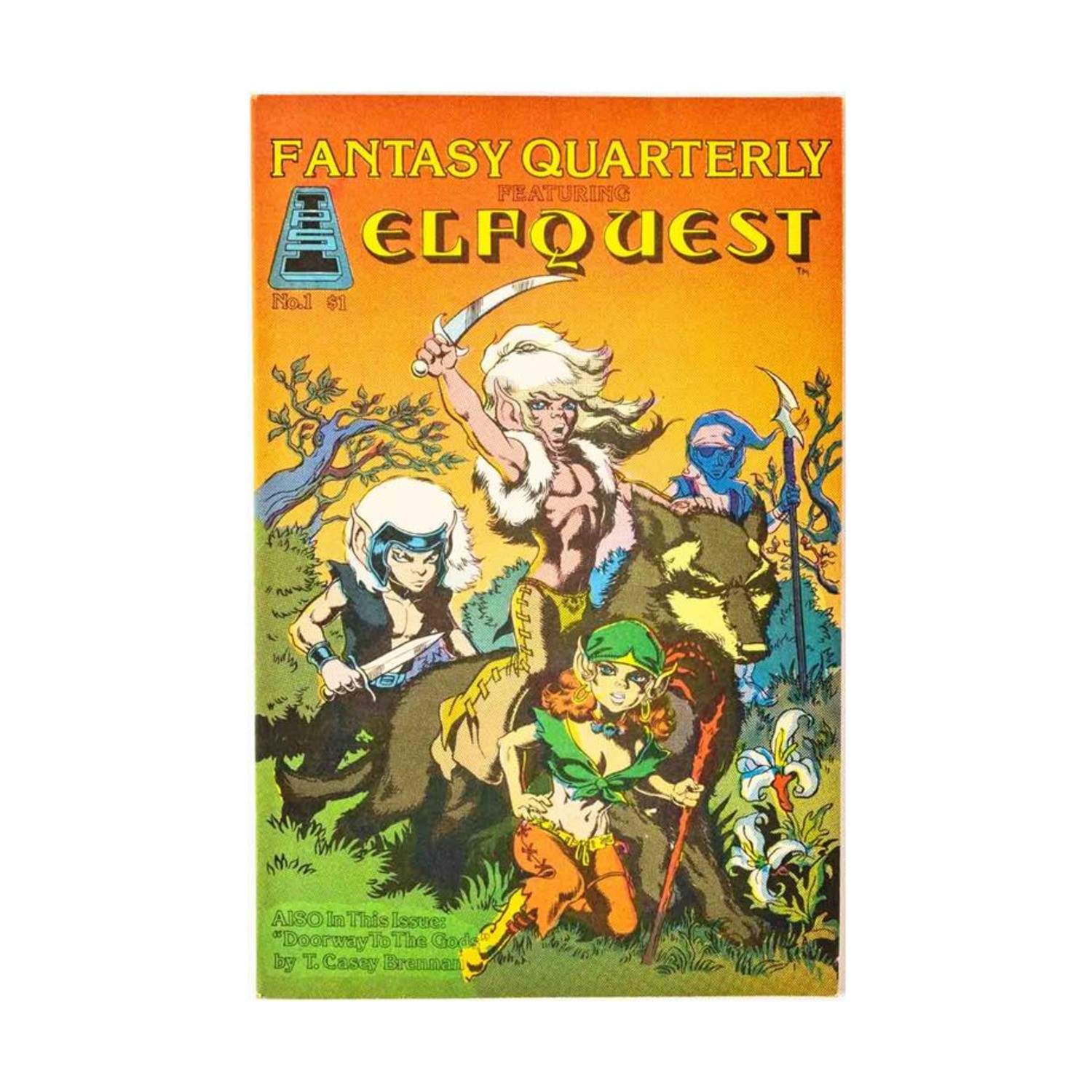 IPS Novels & Comics Fantasy Quarterly #1 - First Appearance of ElfQuest VG+