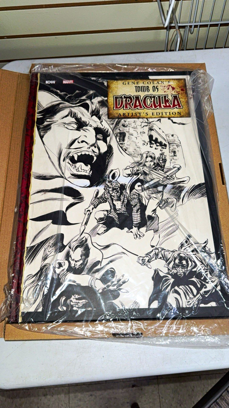 Gene Colan Tomb of Dracula Artist’s Edition Hardcover 2017 IDW Marvel