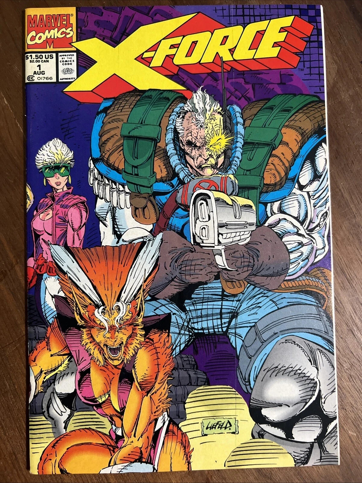 X-Force #1 (Marvel Comics August 1991) X-Force #1 (Marvel Comics August 1991)