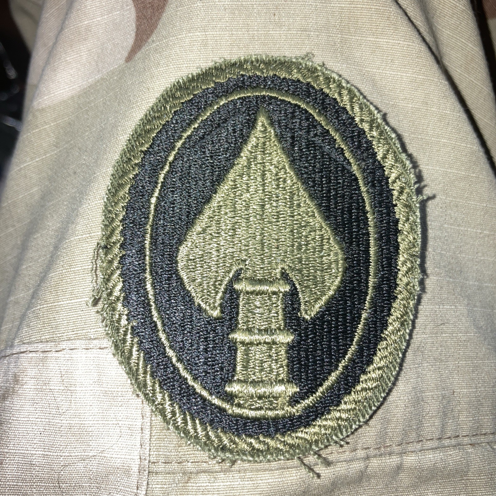 VERY SCARCE EARLY Type 1 Version Special Operations Command patch airborne
