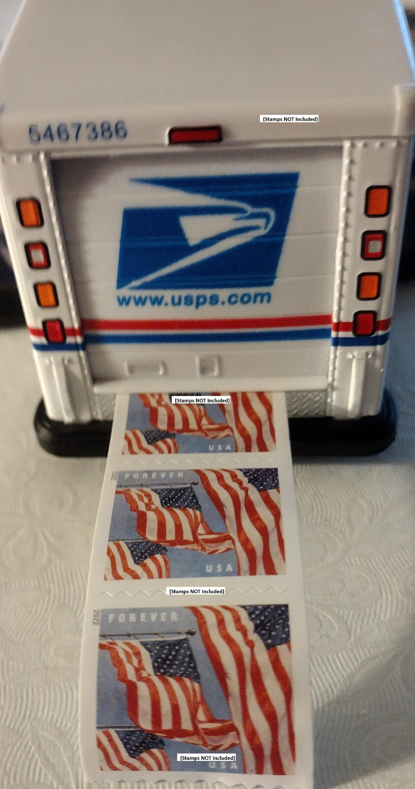 Postage/Stamp Dispenser Unique Replica Postal Carrier Truck ONLY (50% Shipping)