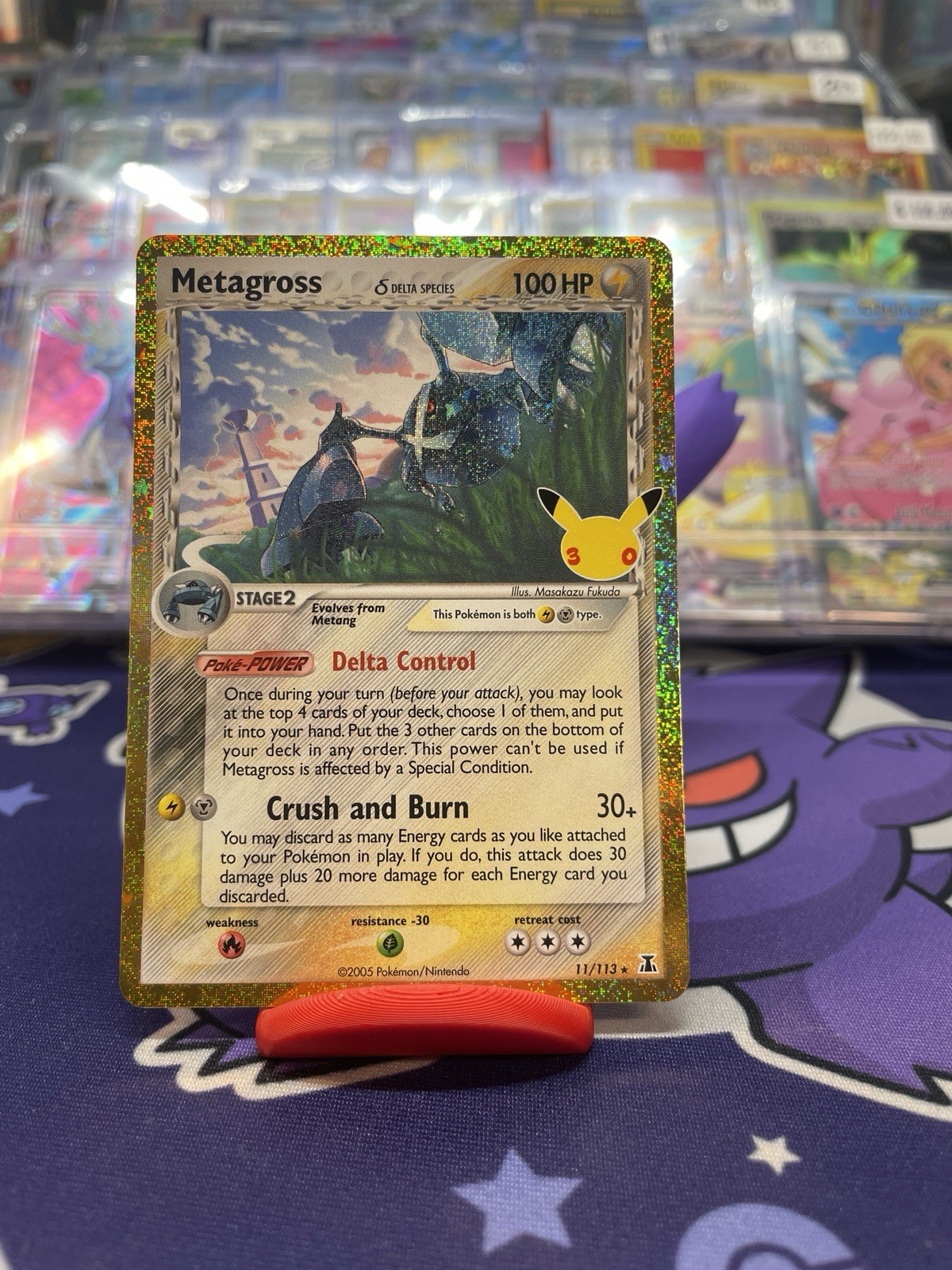 Pokemon TCG 30th Celebration Metagross Delta Species 11/113 