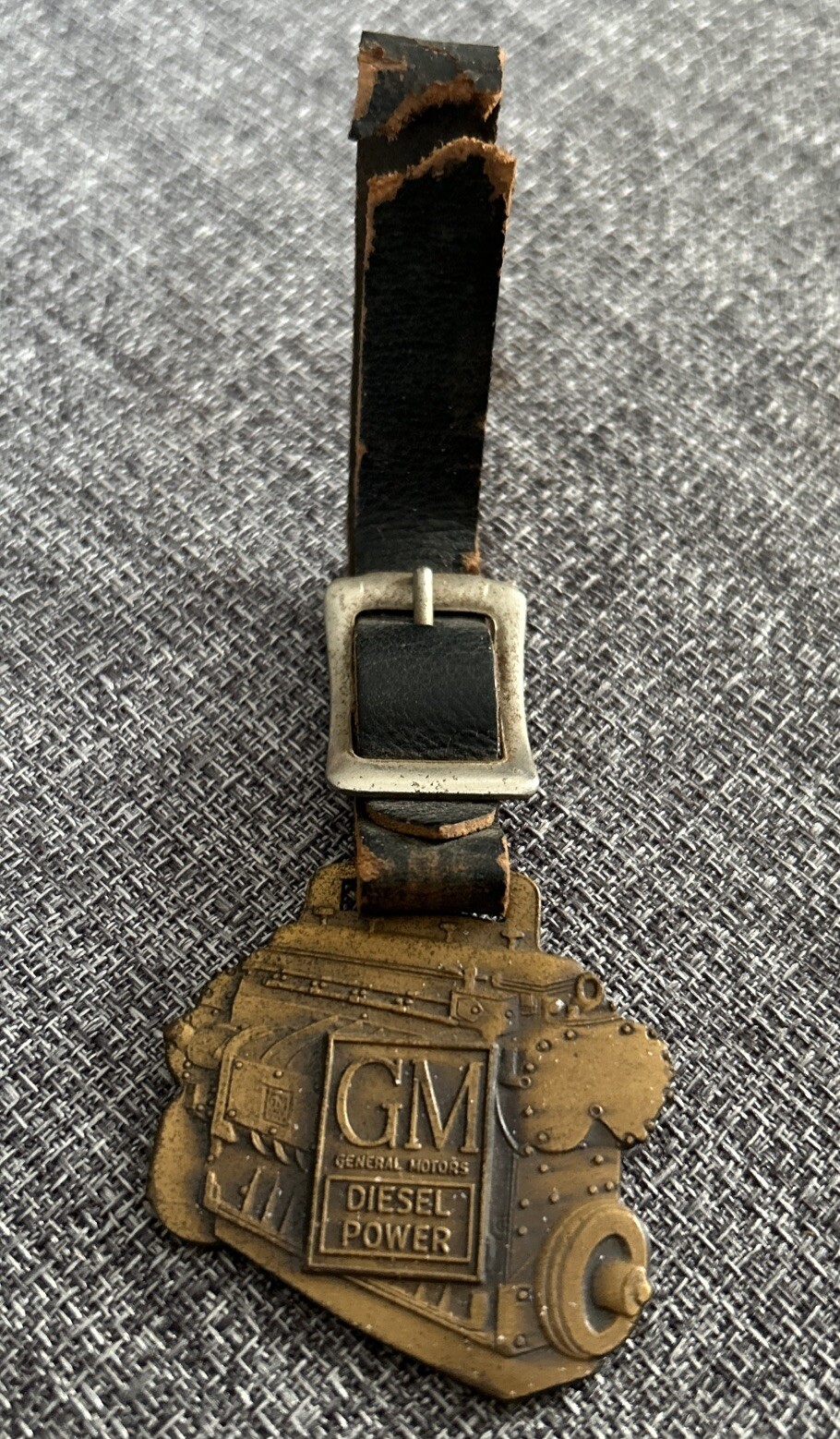 ANTIQUE GM DIESEL POWER ENGINES FOB ADVERTISING COMPANY AUTOMOTIVE TRUCK VINTAGE