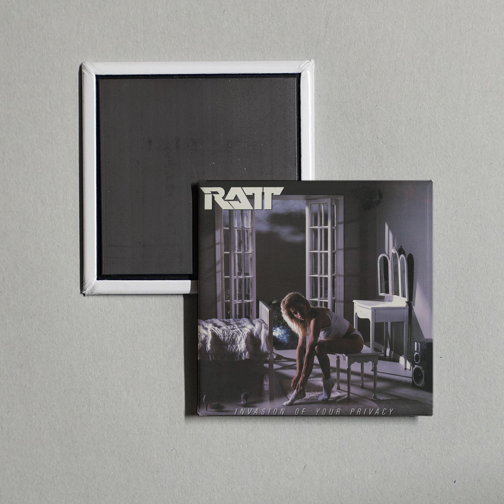 Ratt - Invasion of Your Privacy Album Cover Locker Fridge Magnet Ratt - Invasion of Your Privacy Album Cover Locker Fridge Magnet