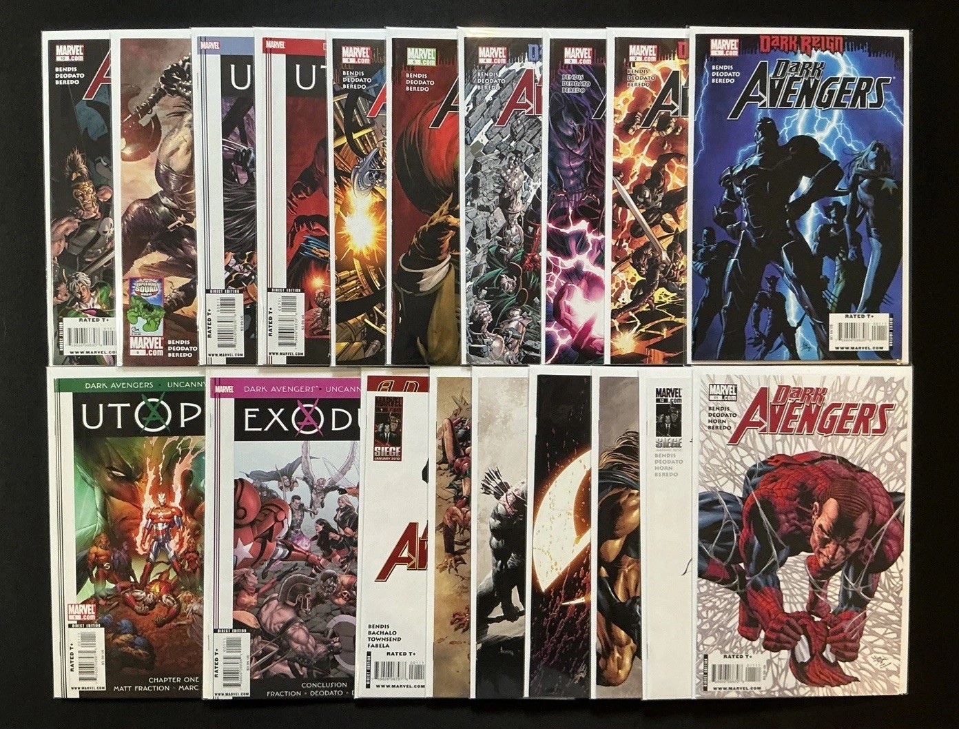 Dark Avengers #1-16 + Annual #1 + Utopia & Exodus (Marvel 2009) (19 Comics)