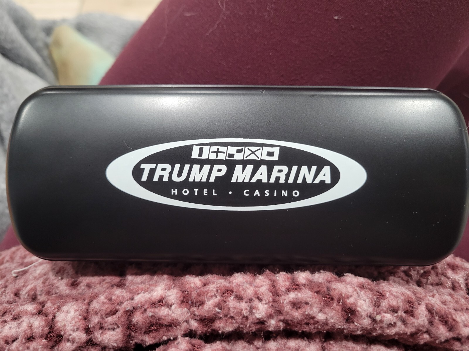 Trump Marina Hotel And Casino Travel Umbrealla With Case