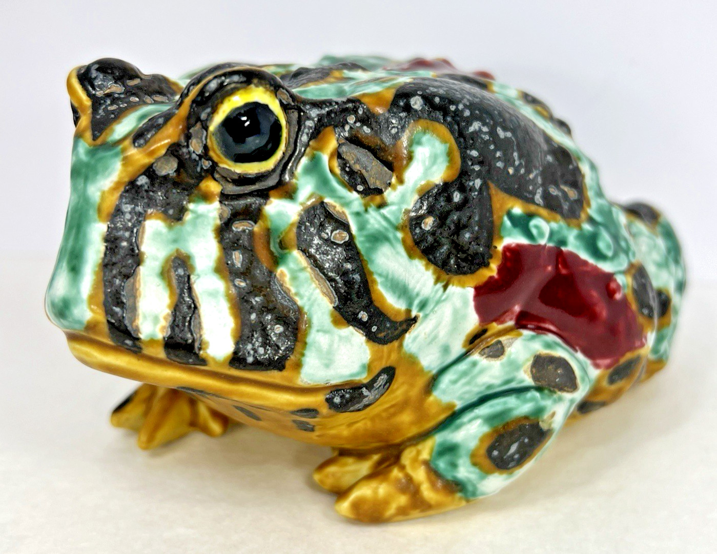 VTG Jeanne Grut Royal Copenhagen Denmark Fajance Figurine Horned Toad Frog 3471