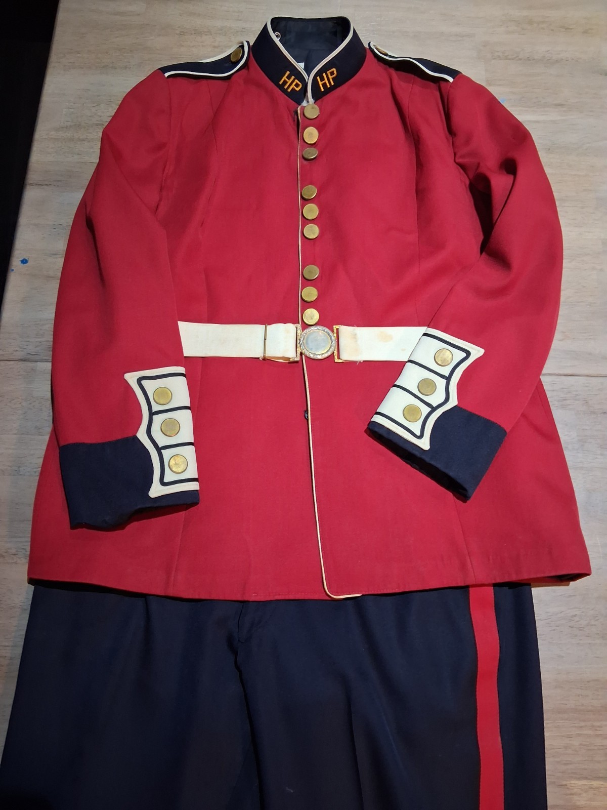 ​Vintage 60s 70s Fruhauf Highland Park High School Marching Band Uniform Set 