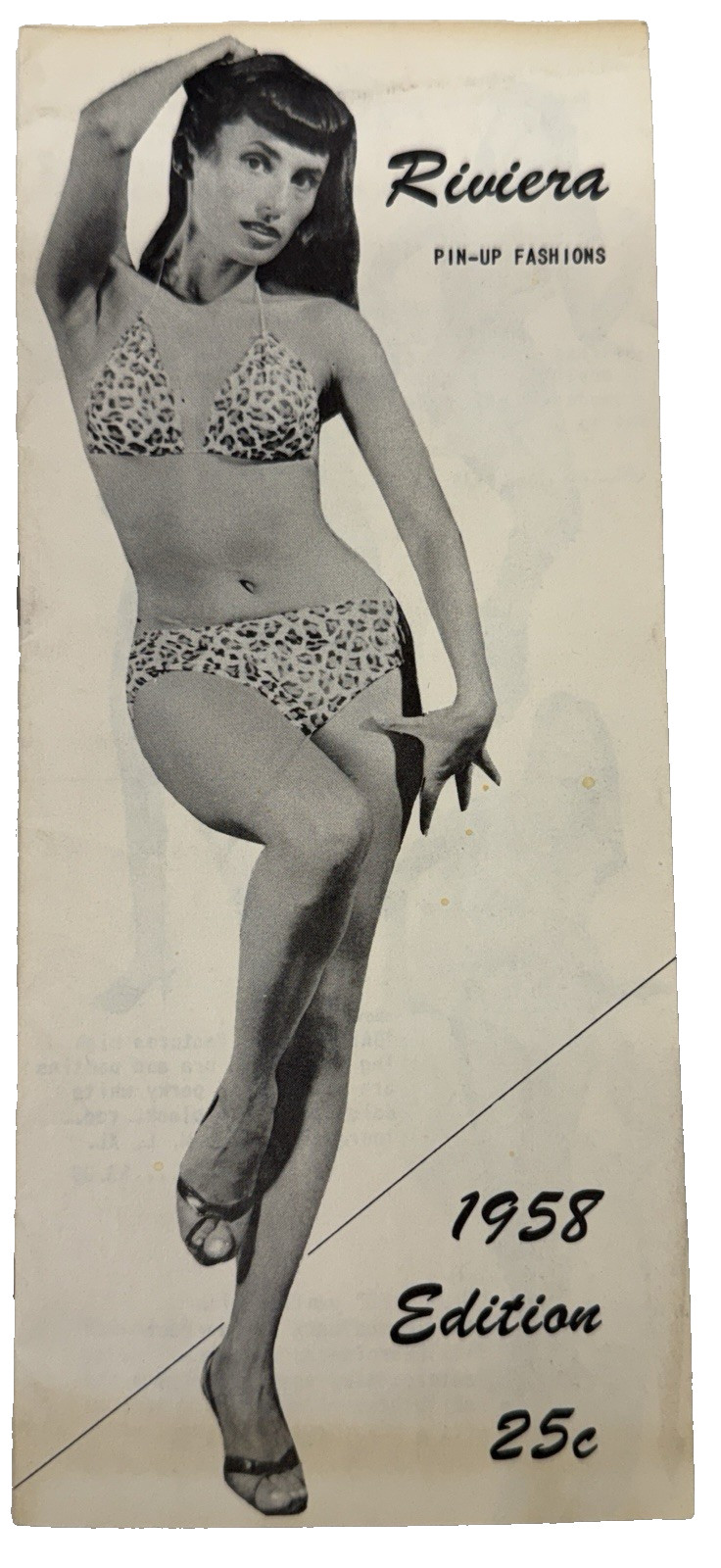 1958 Riviera Pin-Up Fashions New York Mail Order Catalog