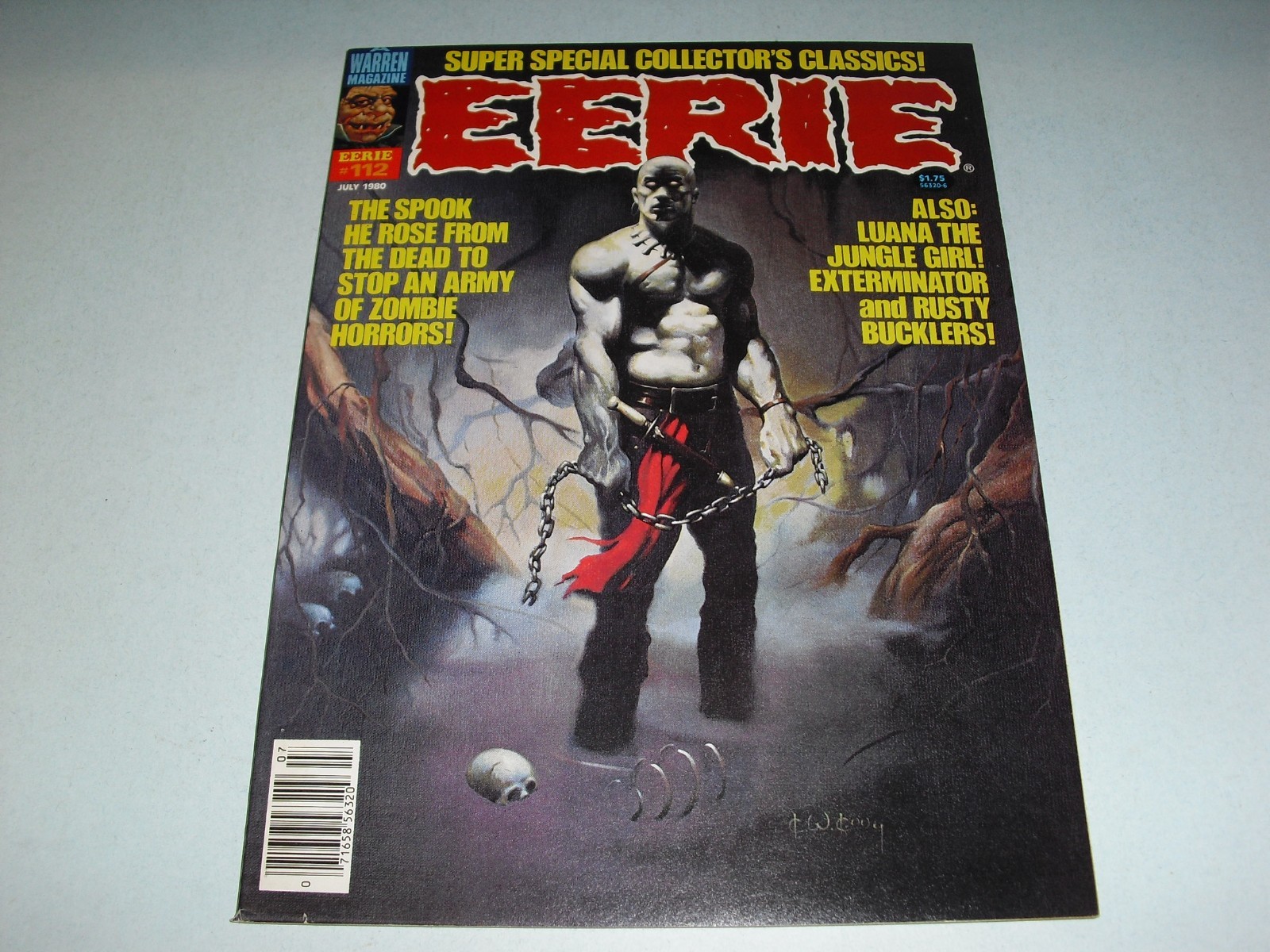 Eerie #112 in NM 9.2 from 1980 Warren Publishing Horror Magazine 012