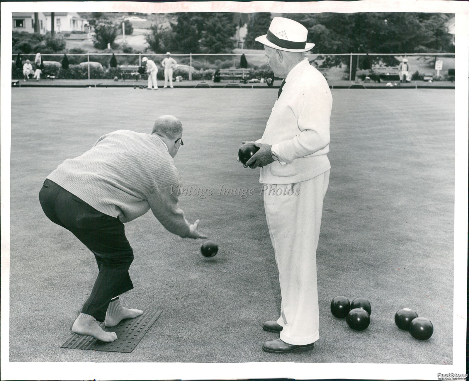 1962 Fred Vitalich Bowler Bonnar Ed Collins Seattleite Press Vintage Photo 8x10