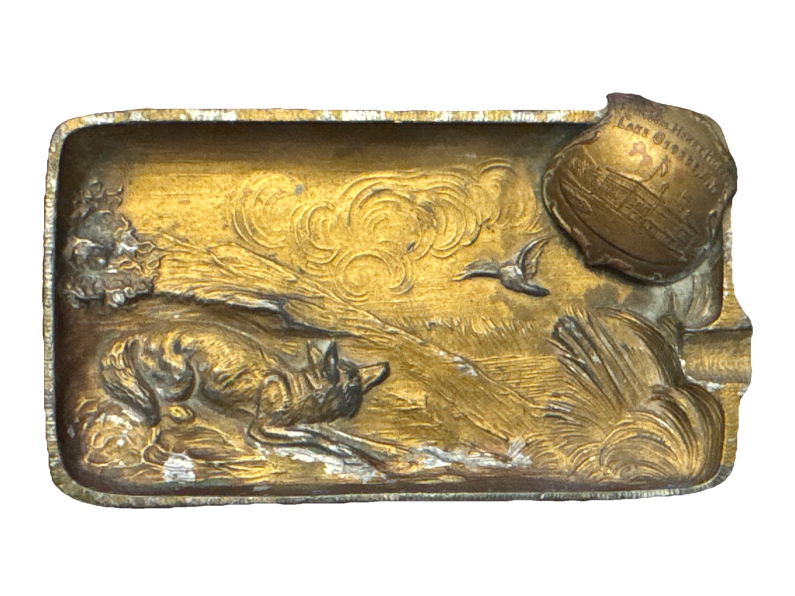 Fort William Henry Hotel Ash Tray - Antique Fort William Henry Hotel Ash Tray - Antique