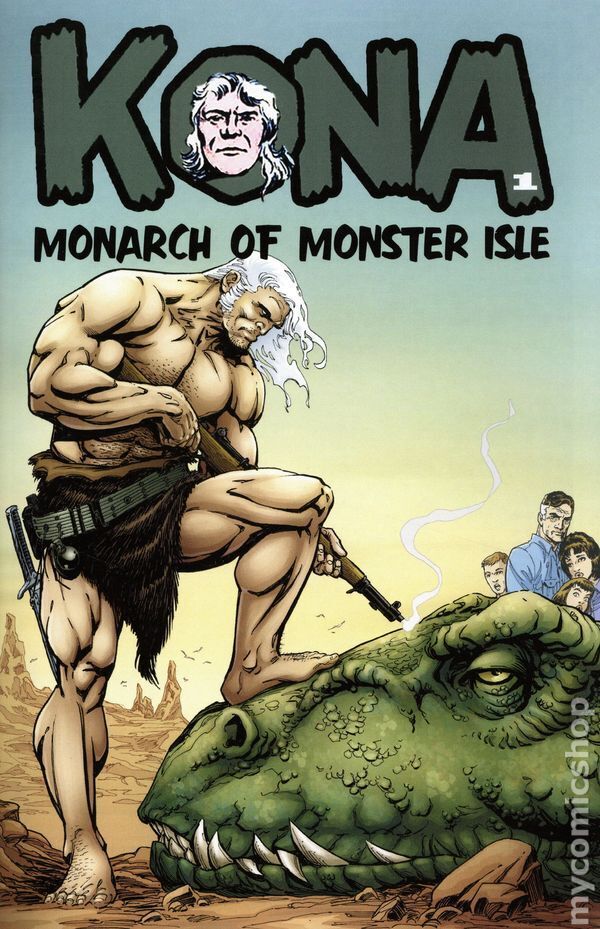 Kona Monarch of Monster Isle 1B VF/NM 9.0 2020 Stock Image