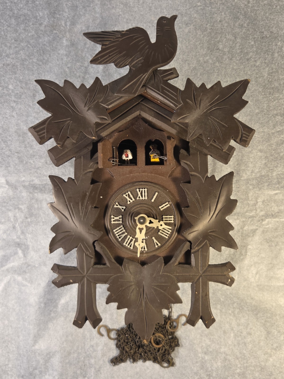 Vintage German Musical Cuckoo Clock Regula 25 Kaiserwalzer As-Is Repair Parts Vintage German Musical Cuckoo Clock Regula 25 Kaiserwalzer As-Is Repair Parts