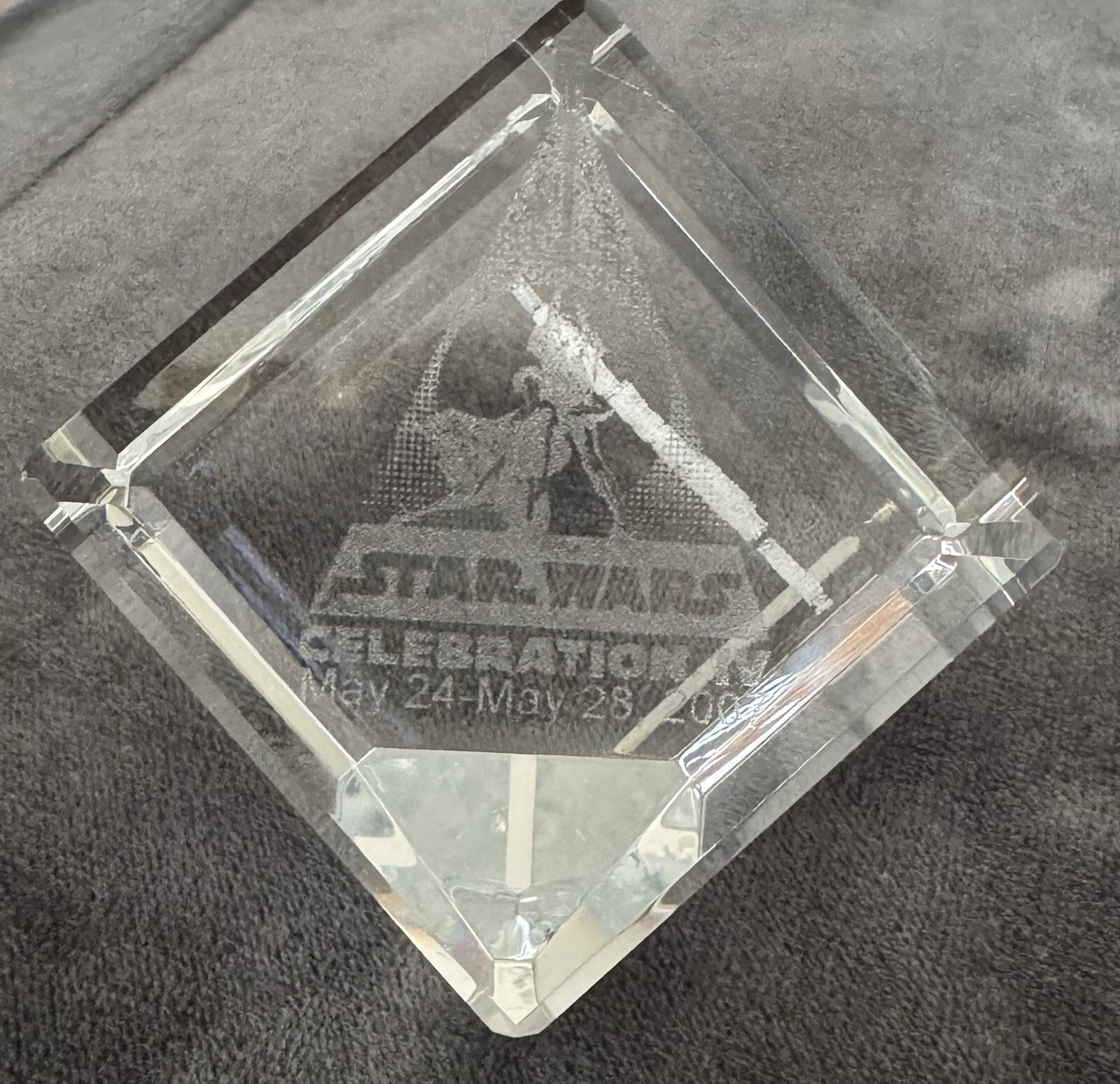Rare Star Wars 2007 Celebration IV Crew Exclusive Luke Skywalker Award