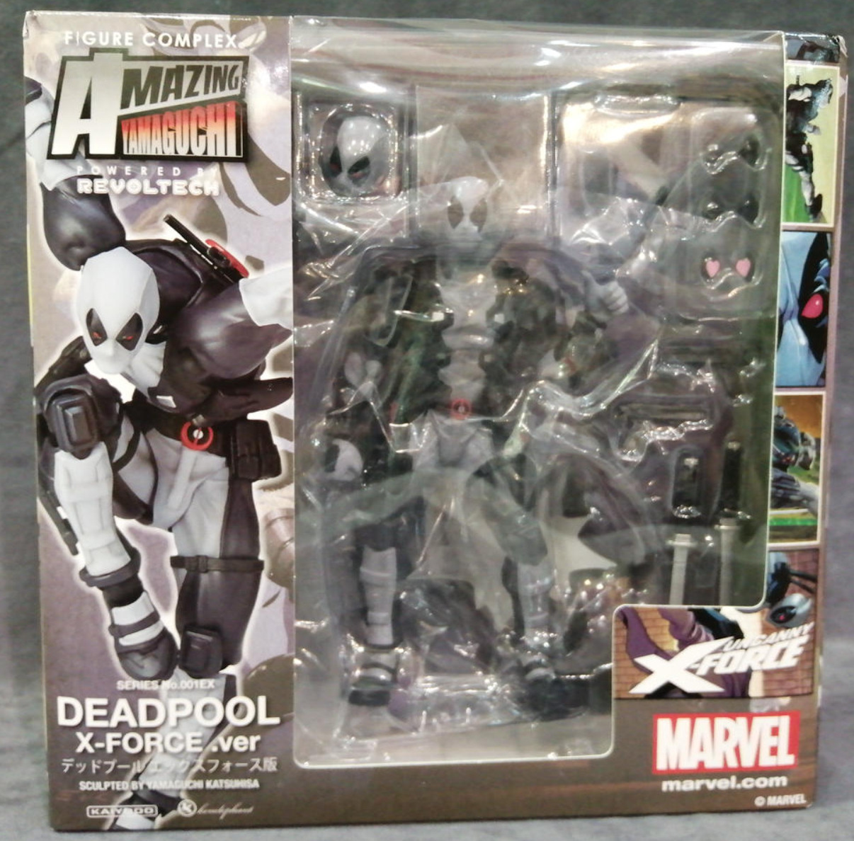 Kaiyodo Amazing Yamaguchi Marvel Deadpool X-Force ver. Action Figure g46 
