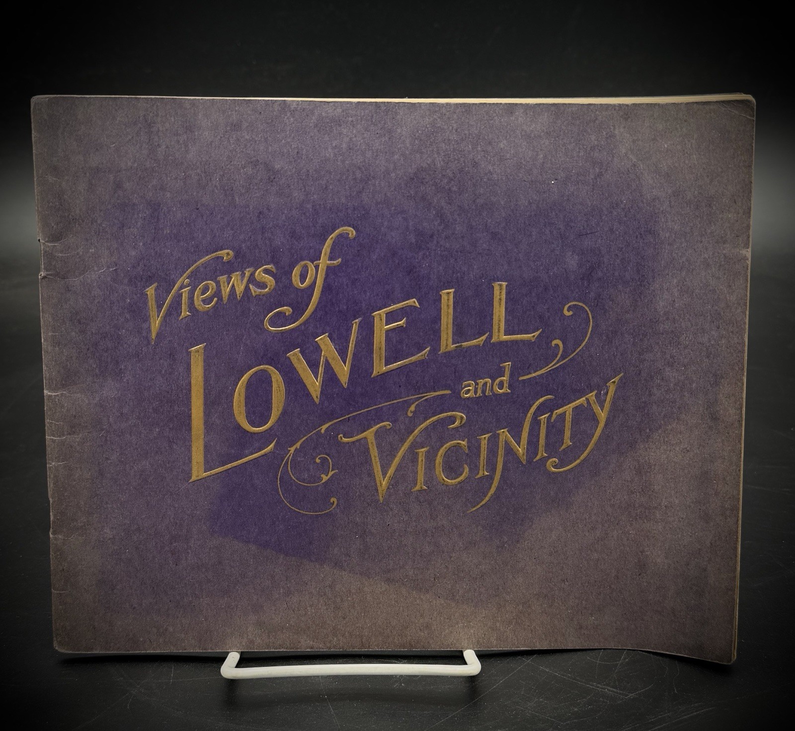 Antique Views of Lowell Massachusetts Souvenir Photo Viewbook C.I. Hood Mills