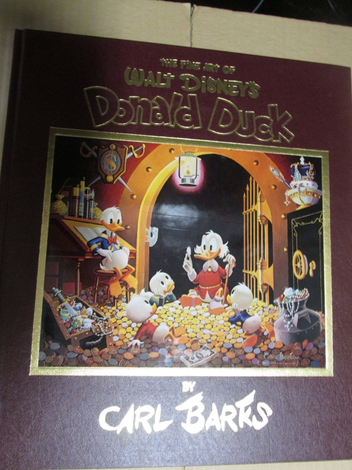 Fine Art of Walt Disney's Donald Duck Limited signed Publisher's Proof #260