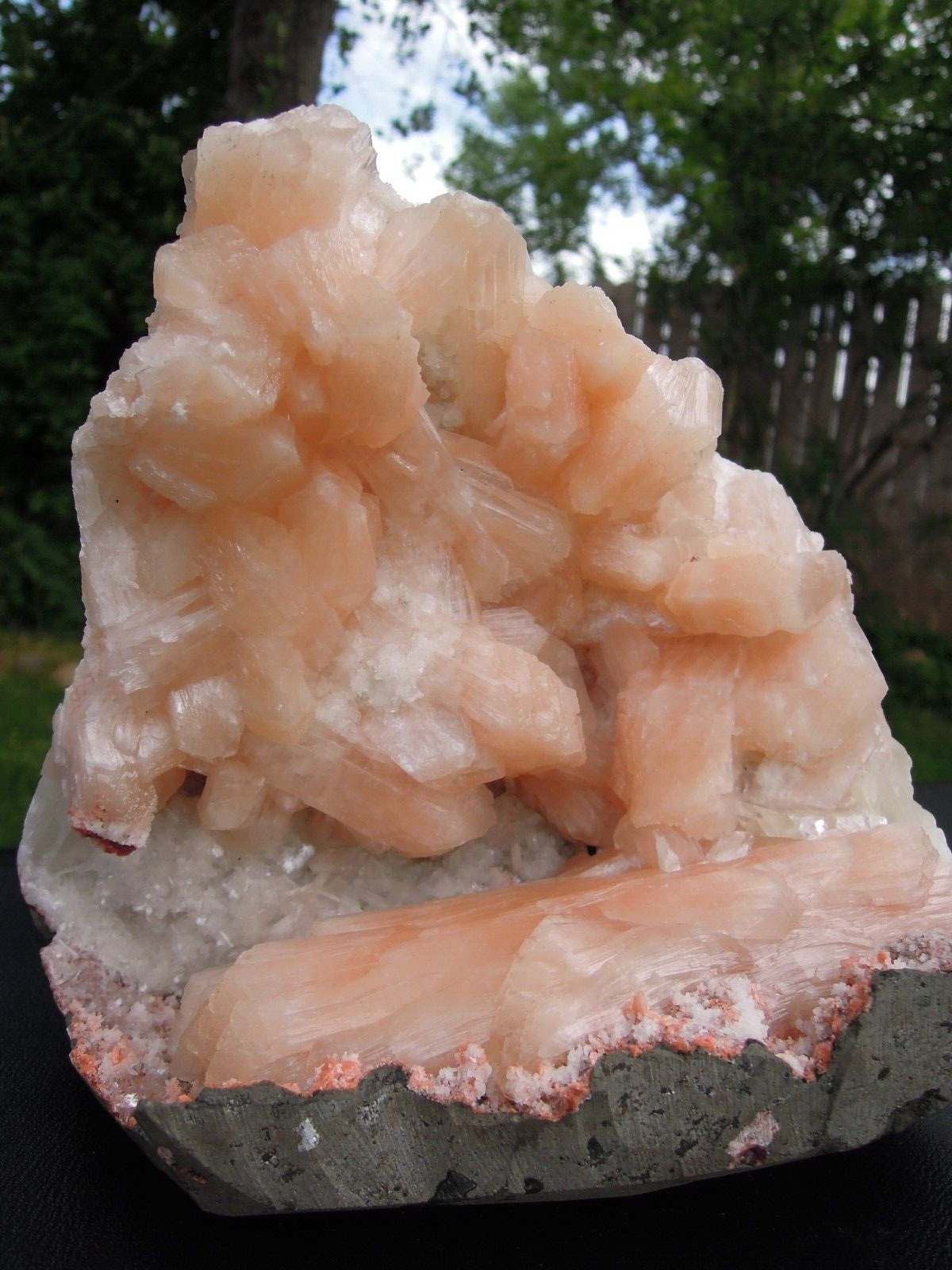 3.4 LB Natural Stilbite and Apophynite Mineral Specimen - India