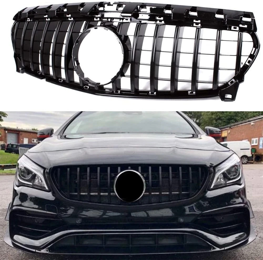 Front Racing Grills Suitable For Mercedes W117 CLA Class CLA200 CLA250 CLA45 AMG