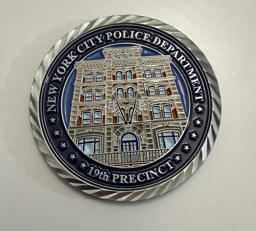 NYPD 19th Precinct UPPER EAST SIDE UES Manhattan Police Challenge COIN Empire NYPD 19th Precinct UPPER EAST SIDE UES Manhattan Police Challenge COIN Empire