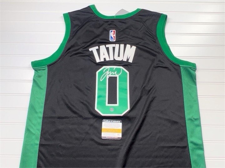 NBA Player Hand Signed Jersey Jason Tatum #0 Autographed COA