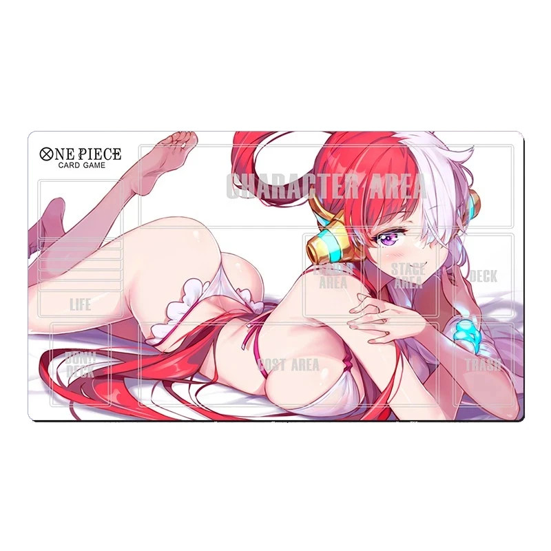 One Piece Uta Playmat OPCG TCG CCG Trading Card Game Anime Deskmat Mousepad O-P