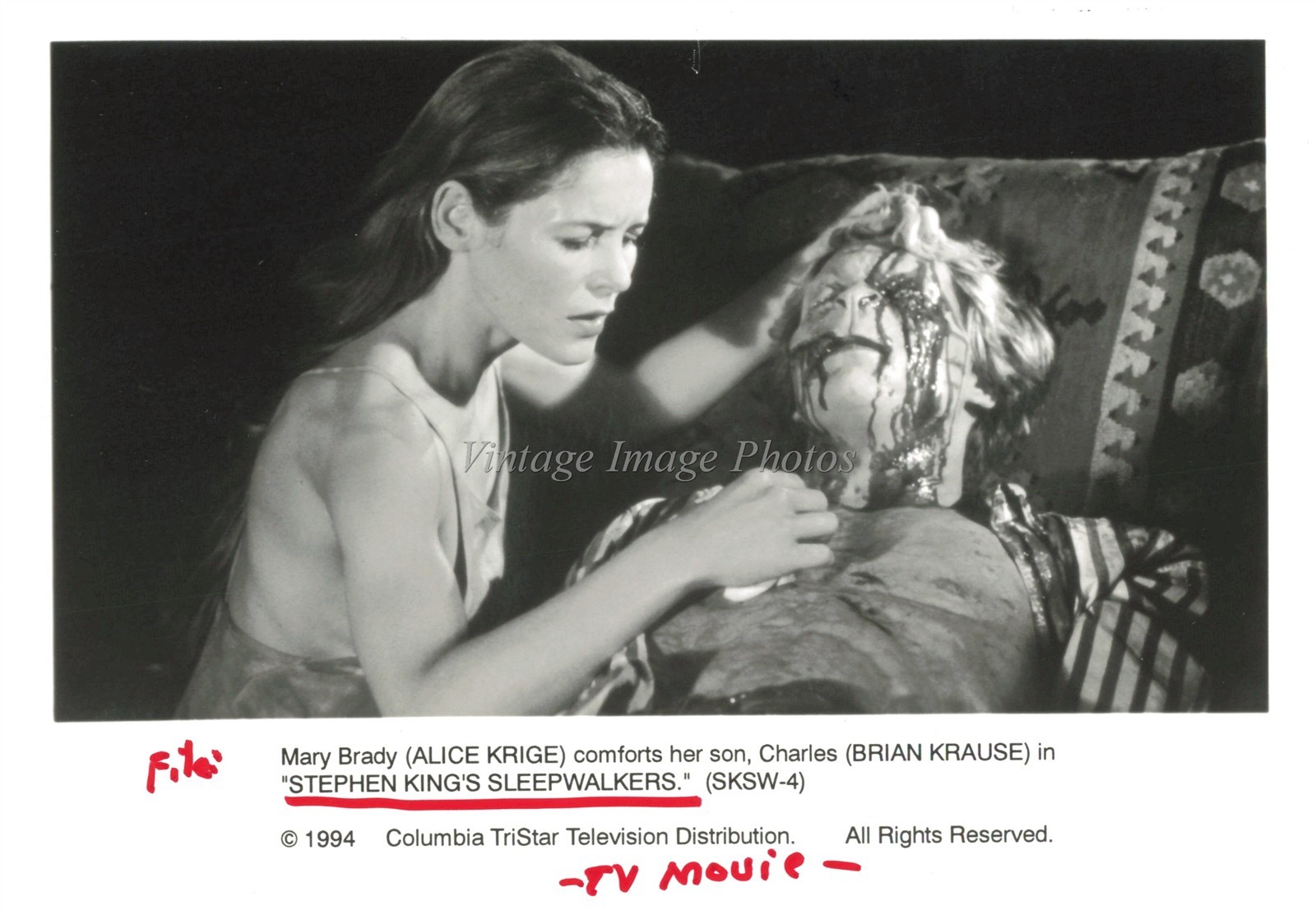 1994 Stephen Kings Sleepwalkers Mary Brady Charles Photo 5x7