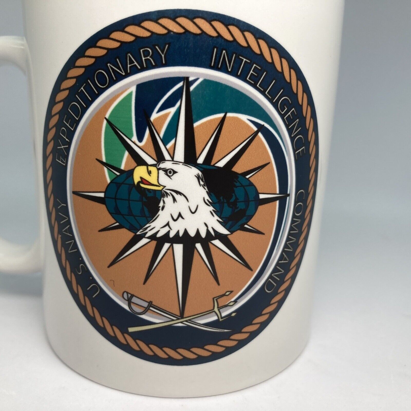 Vtg. U.S Navy Expeditionary Intelligence Command Coffee Mug