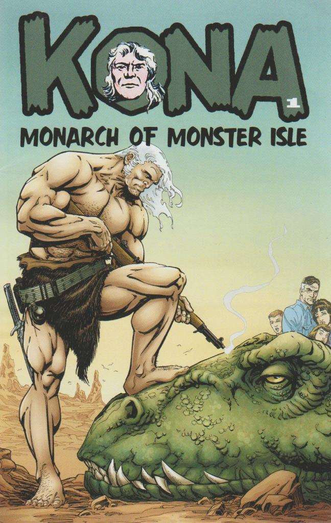 Kona: Monarch of Monster Isle #1B VF/NM; It\'s Alive | Sam Glanzman - we combine