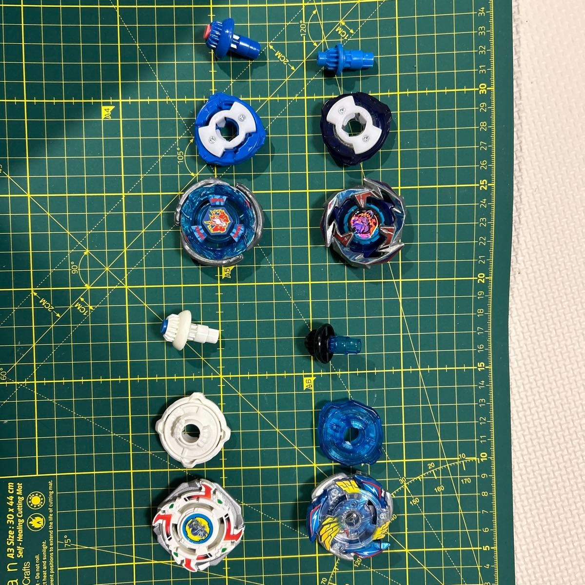 Beyblade X 25th Anniversary 4 Complete Bey Set Collectible 15+