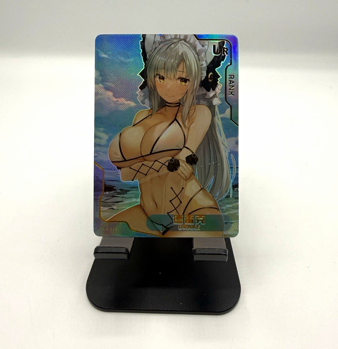 Senpai Goddess Haven DRAKE UR RANK Holographic Non-Sport Card UR-010