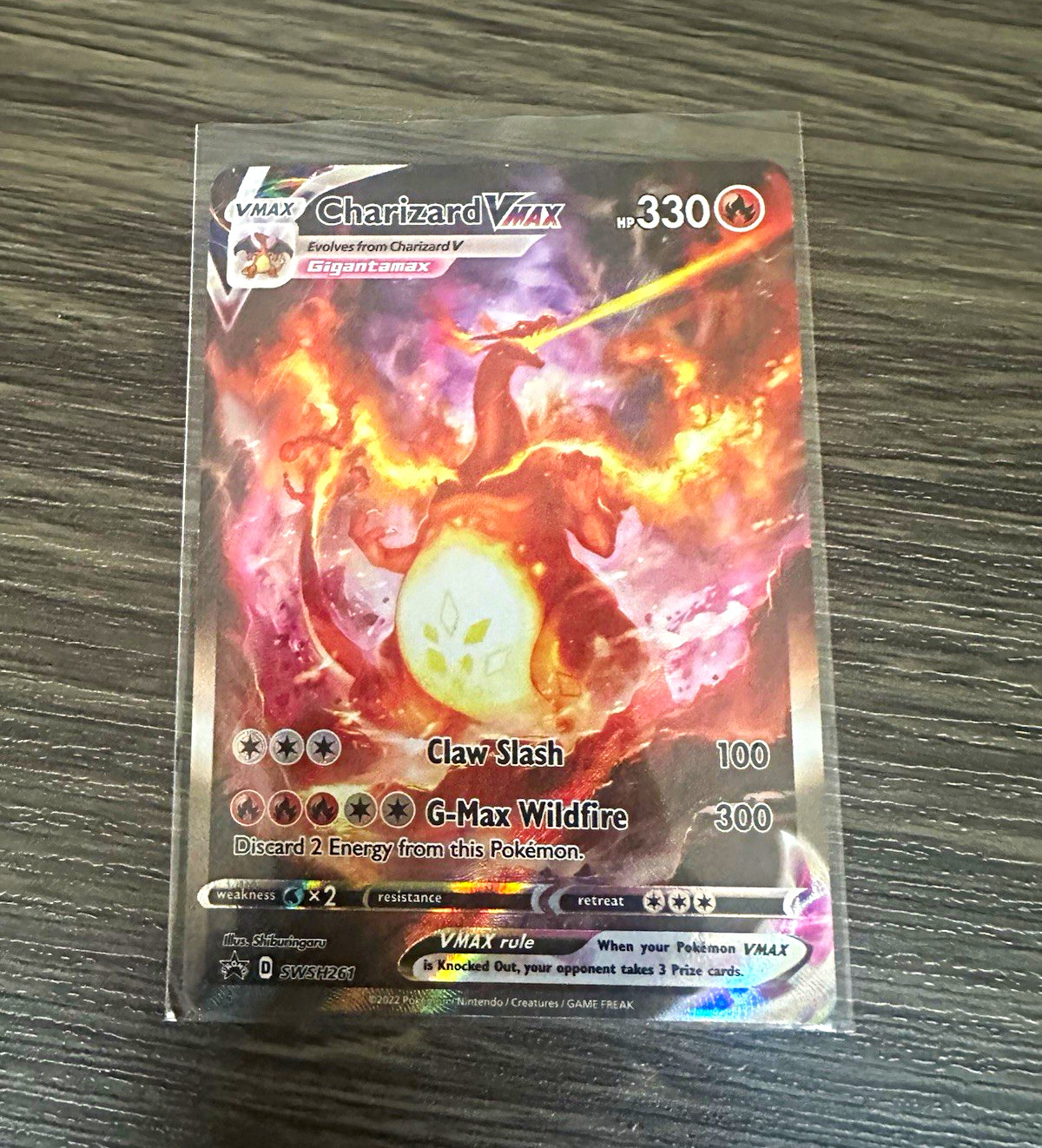 Pokémon Charizard VMAX SWSH Sword & Shield Promos SWSH261 Holofoil Promo