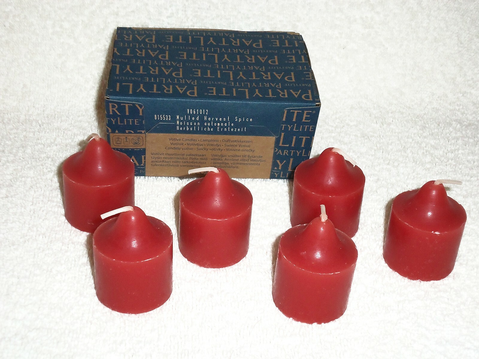 Partylite Mulled Harvest Spice Votives -- RETIRED