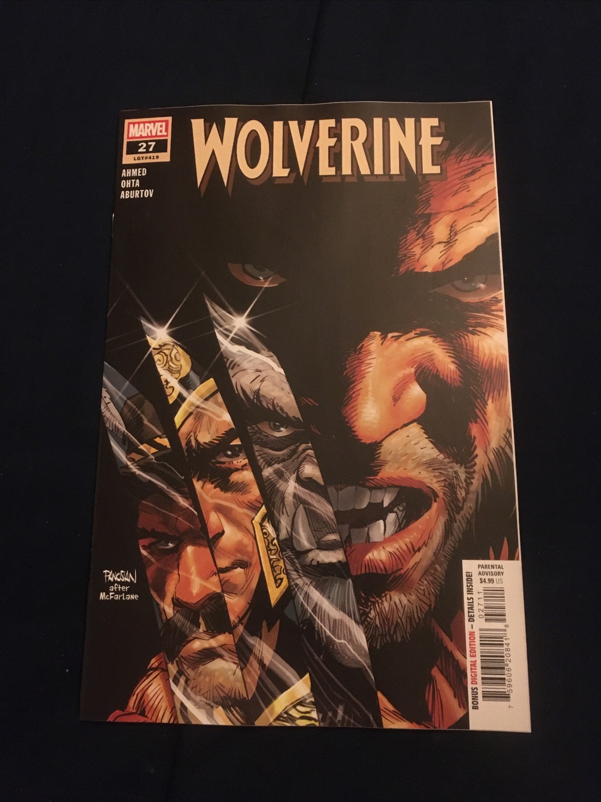 WOLVERINE #27 1st Print Cover A MARVEL COMICS 2026