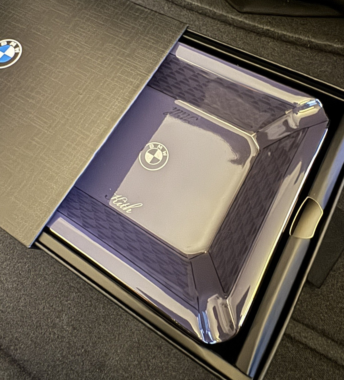 KITH For BMW Catchall Tray Techno Violet Purple 2026 NEW IN BOX