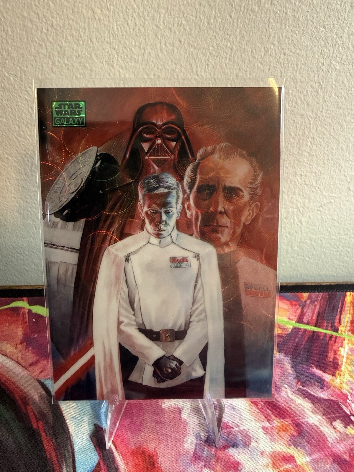 The Trinity Of Evil 2026 Topps Star Wars Galaxy Green Kaleidoscope /199 #23