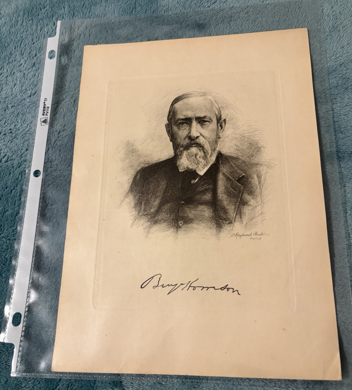P. Raymond Audibert, Benjamin Harrison from The Presidents of the United States,