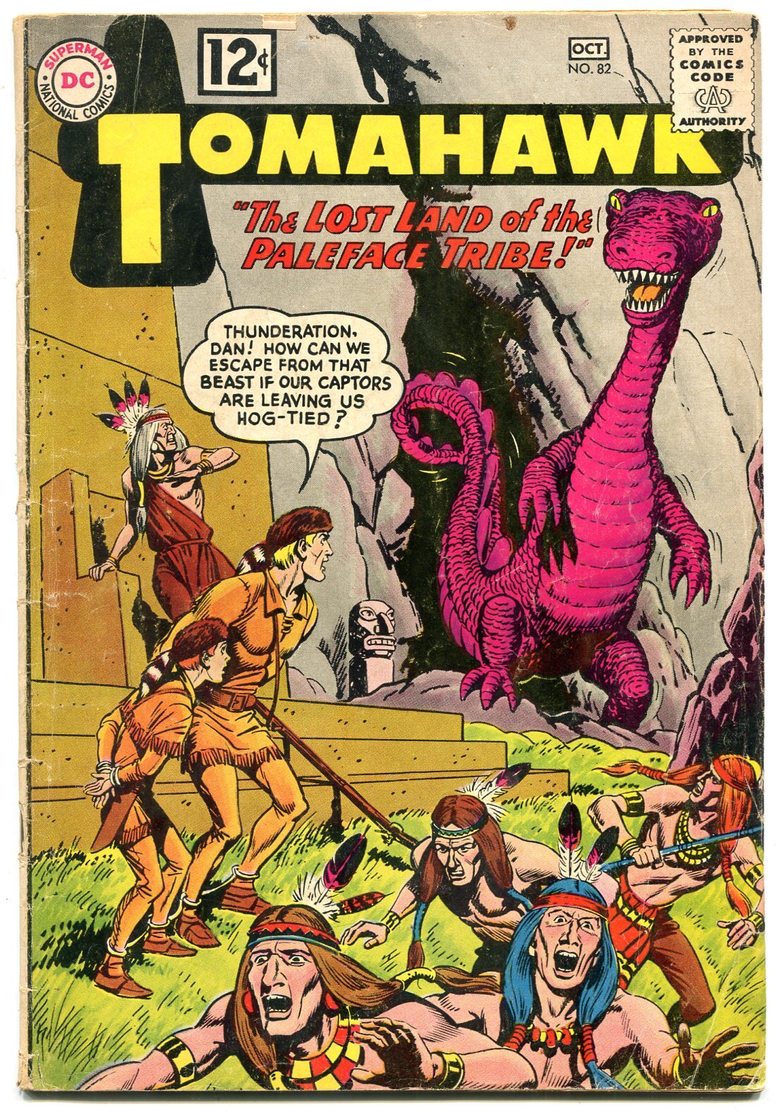 Tomahawk #82  1962 - DC  -VG - Comic Book