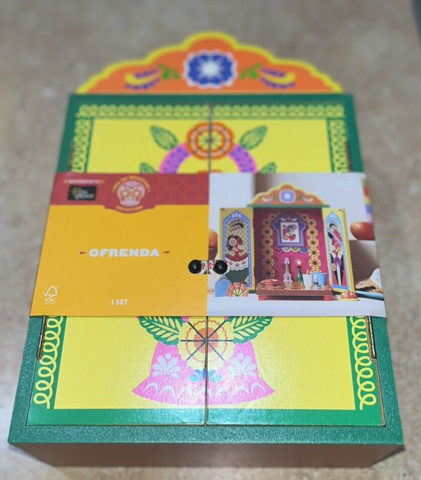 2024 TARGET 11 PIECE DIA DE MUERTOS MINI WOOD OFRENDA DECORATIVE SET