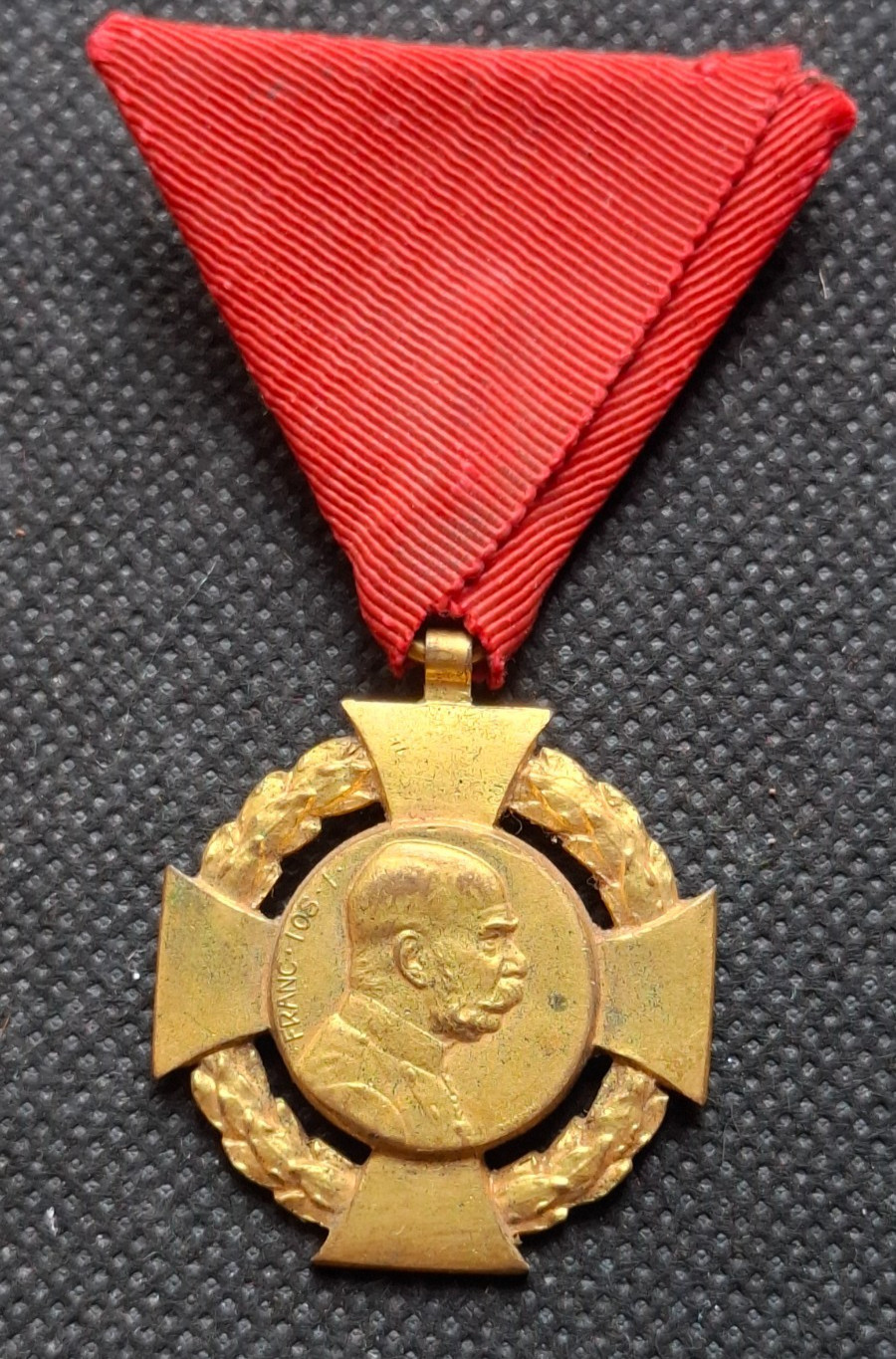 KUK Jubilee Cross Medal of Francis Joseph 1908 Jubilee Cross