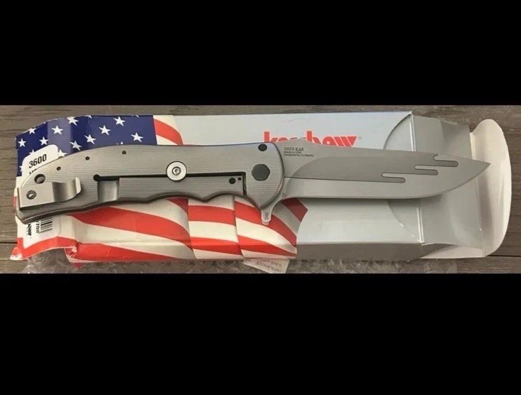 Kershaw 3600 VOLT Titanium Composite M390/D2 Blade Kershaw 3600 VOLT Titanium Composite M390/D2 Blade