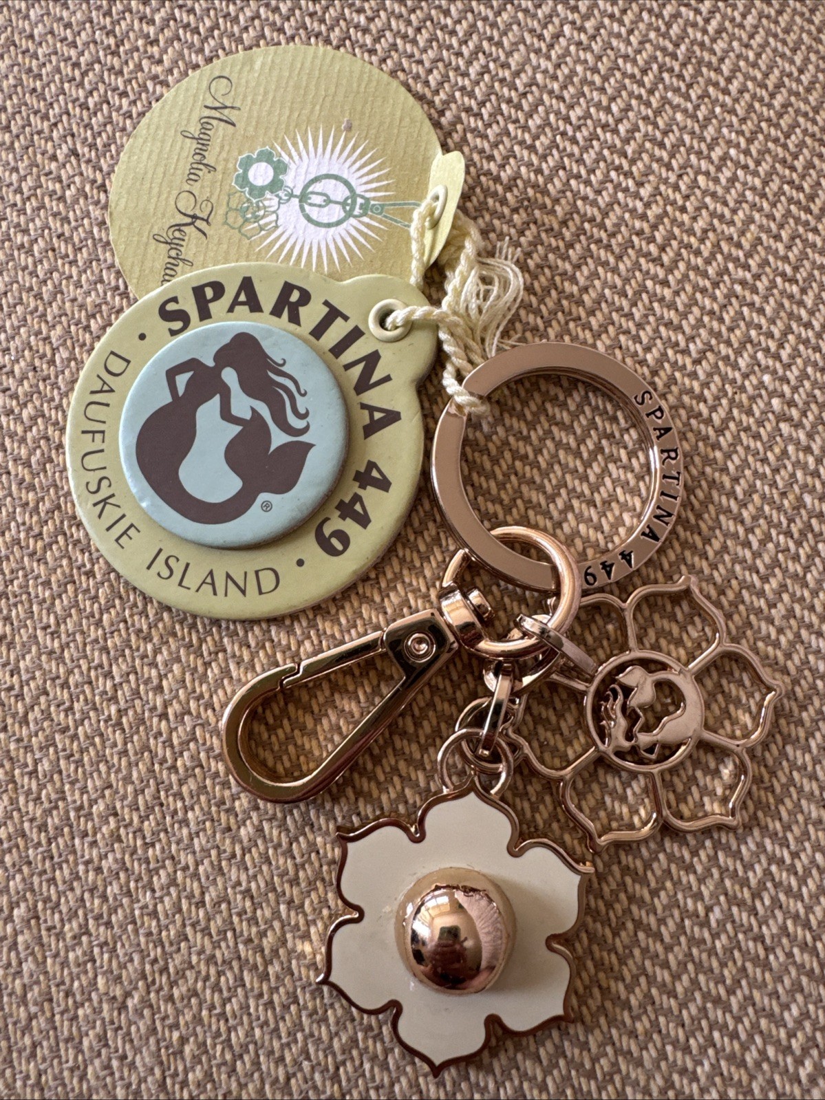 Vintage Keychain Mermaid Daufuskie Island